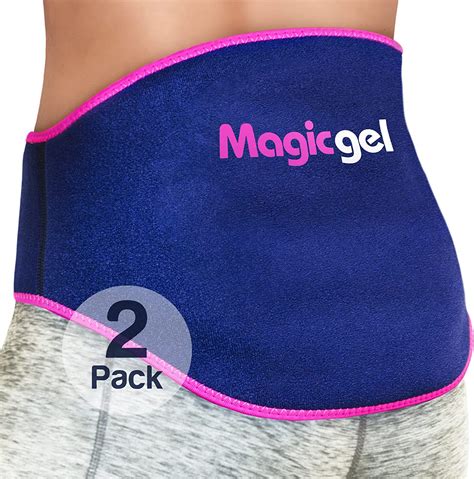 Magic gel ice pack for backk